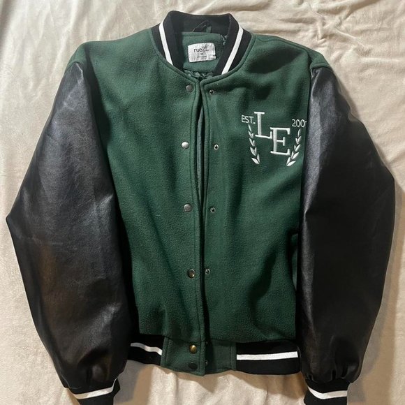 Rue 21 Women's Green Jacket - Picture 1 of 4